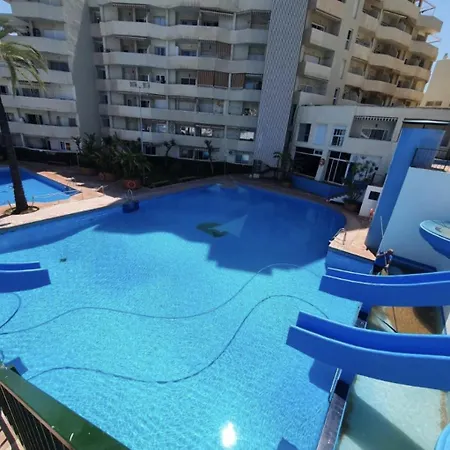 Apartament Benalbeach Playa - Tu Hogar Frente Al Mar, Complejo 4 Piscinas